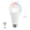 Satco Color-Changing Light Bulb, RGB & Tunable White, 120V, 13W, 1100L S11287 - alternate 2